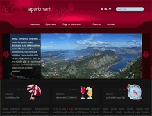 Tablet Screenshot of ana-apartmani-bijela.com